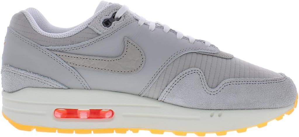 Мужские кроссовки Nike Air Max 1 PRM, белый/серый — фото 2