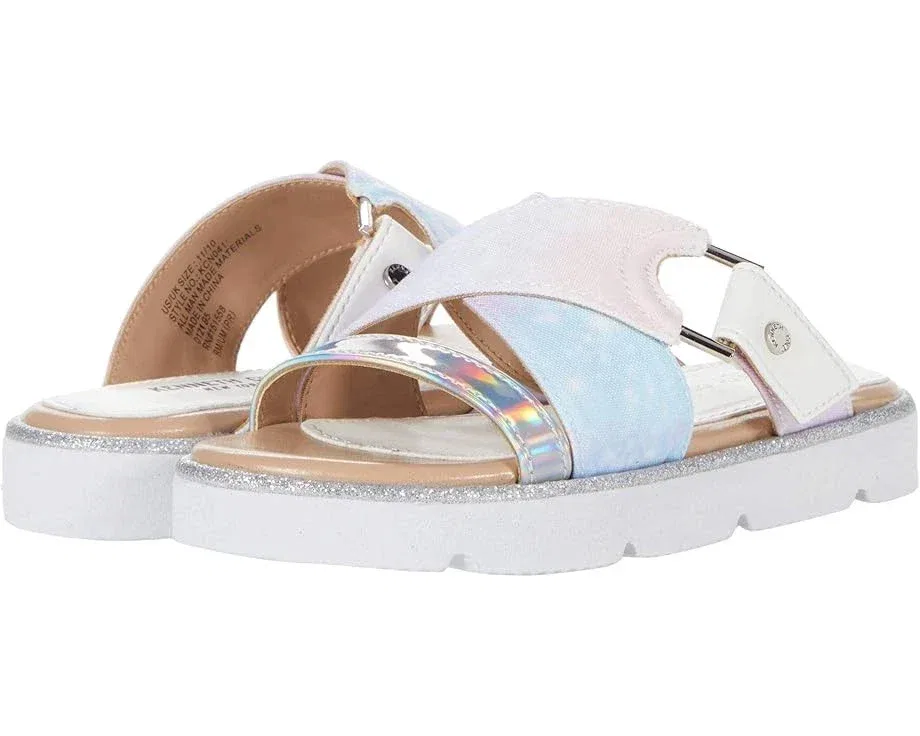 Kenneth Cole Reaction Детские сандалии Kenneth Cole New York Lavern Hayley Slide Multi Slip On Sandals ZAP822
