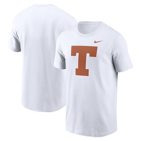 

Мужская белая футболка с логотипом Texas Longhorns Nike