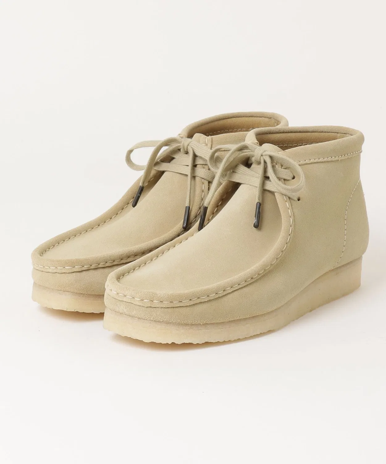 Ботинки Wallabee Boot CLARKS Maple Suede бежевые