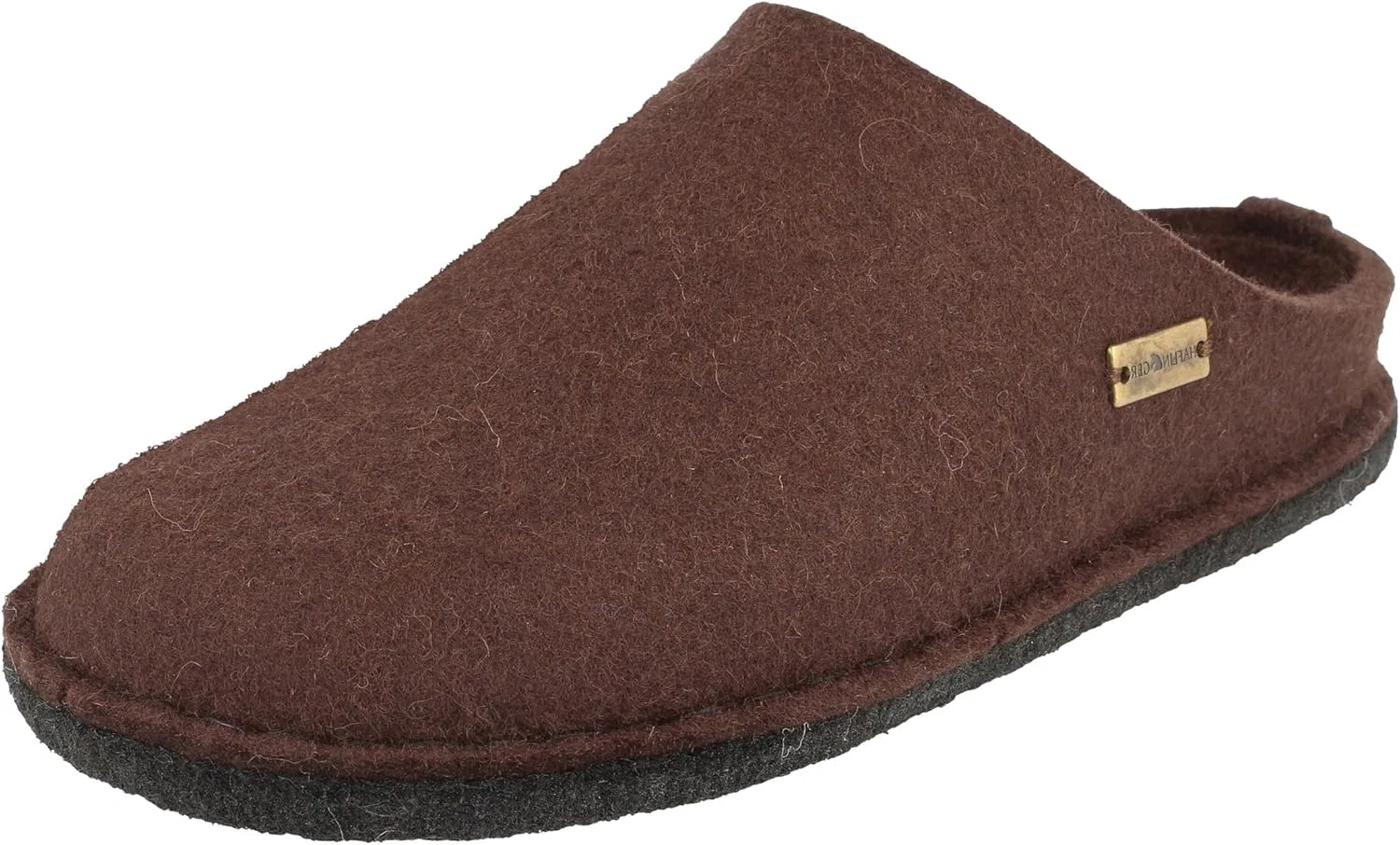 Тапочки HAFLINGER для женщин и мужчин, войлочные, мягкие, модель 311010, Brown