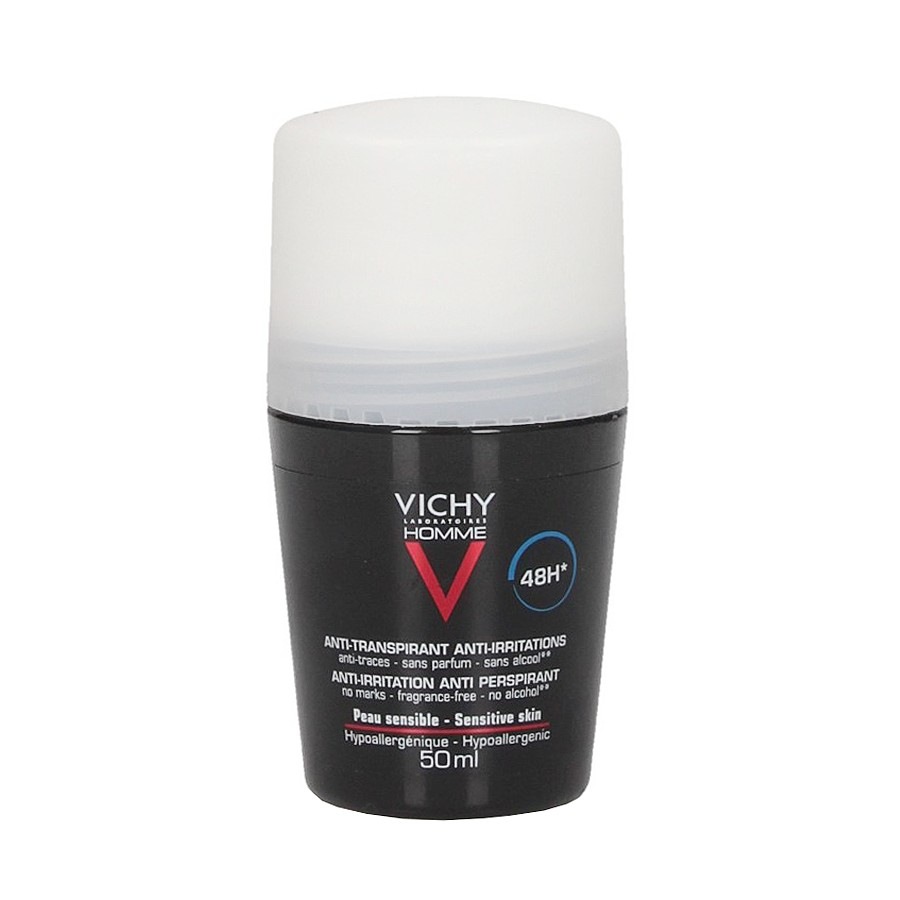 

Дезодорант homme roll-on anti-transpirant 48h Vichy, объем 50 мл