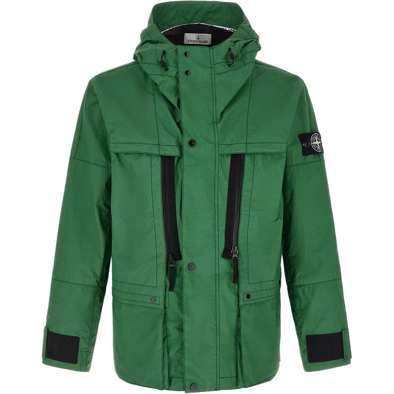 Куртка SS26 Heat Reactive Metal Lamina для мужчин STONE ISLAND, Green