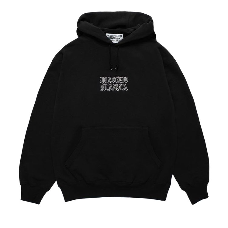 

Худи Wacko Maria Middle Weight Pullover Hoodie (Type-2), черный