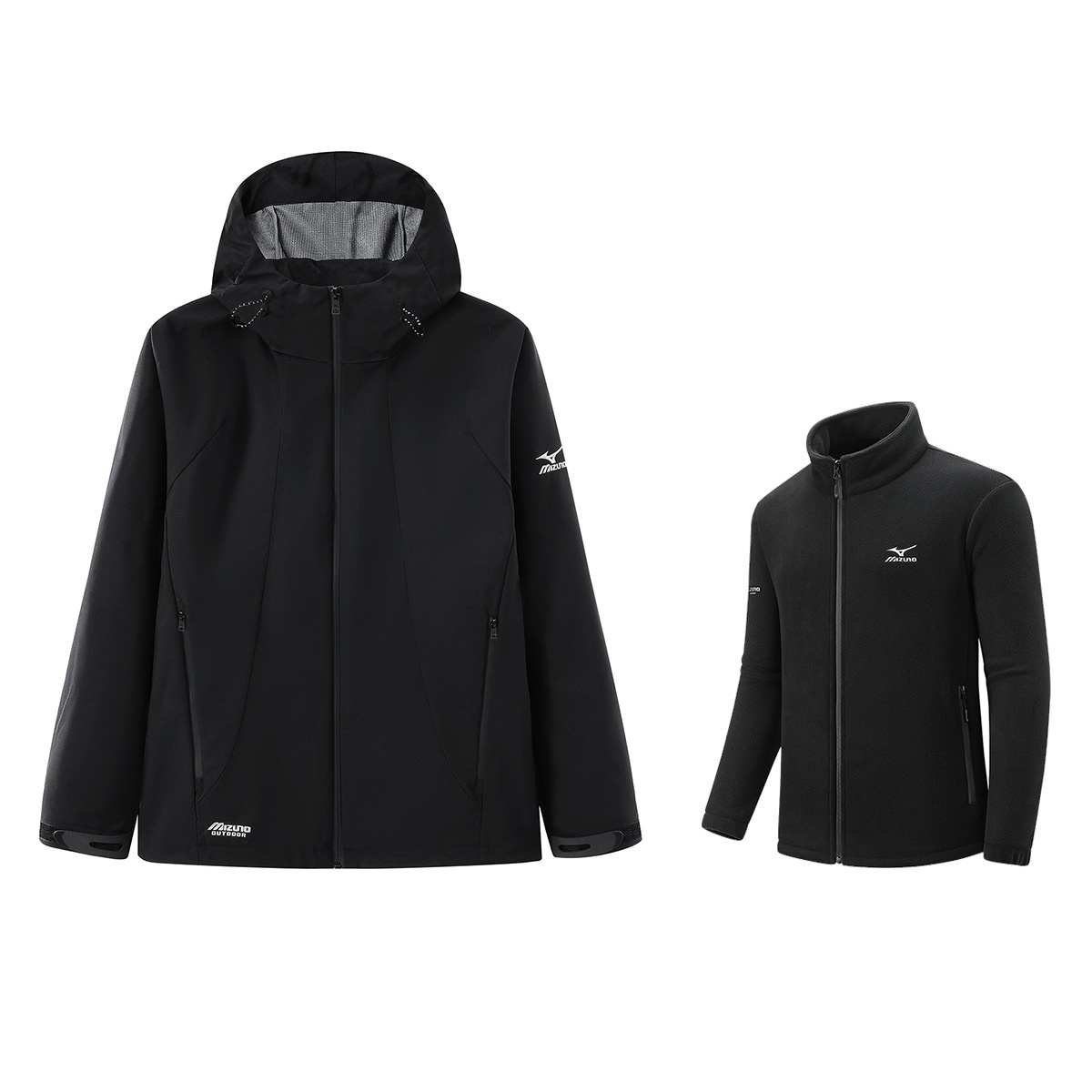 

Mizuno Куртка Unisex, Black (Comes with Liner)