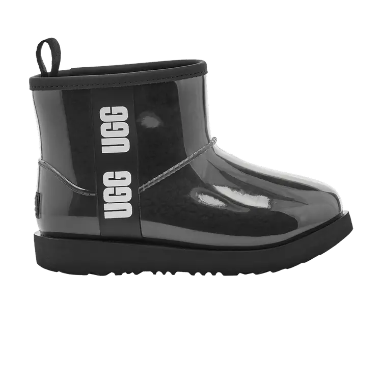 

Ботинки UGG Classic Clear Mini II Boot Kids Black, черный