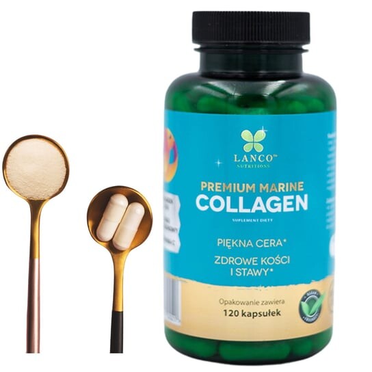 

Premium Marine Collagen 2400 мг, гидролизованный морской коллаген рыбы, 120 капсул. Lanco Nutrition