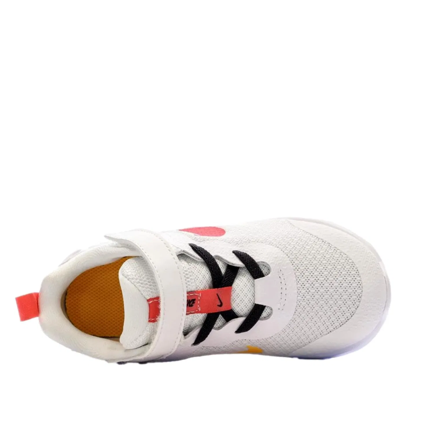 Кроссовки Nike Revolution 6 Next Nature White / Sea Coral - Gridiron DD1095-101 для дошкольников — фото 3