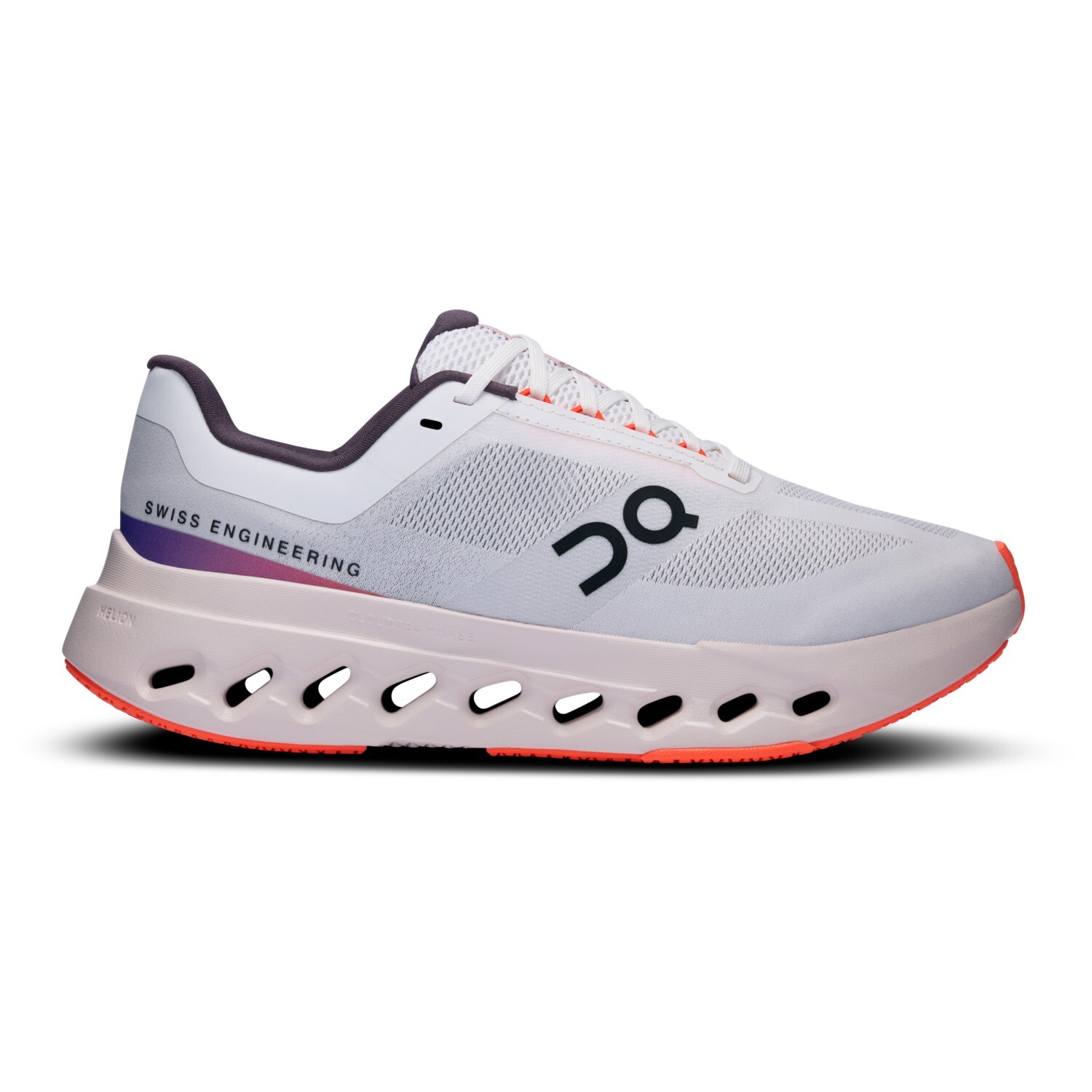 

Кроссовки On Cloudsurfer Next Wide, цвет White/Flame