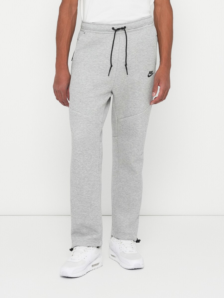Обычные брюки Nike Sportswear TECH FLC, светло-серый — фото 3