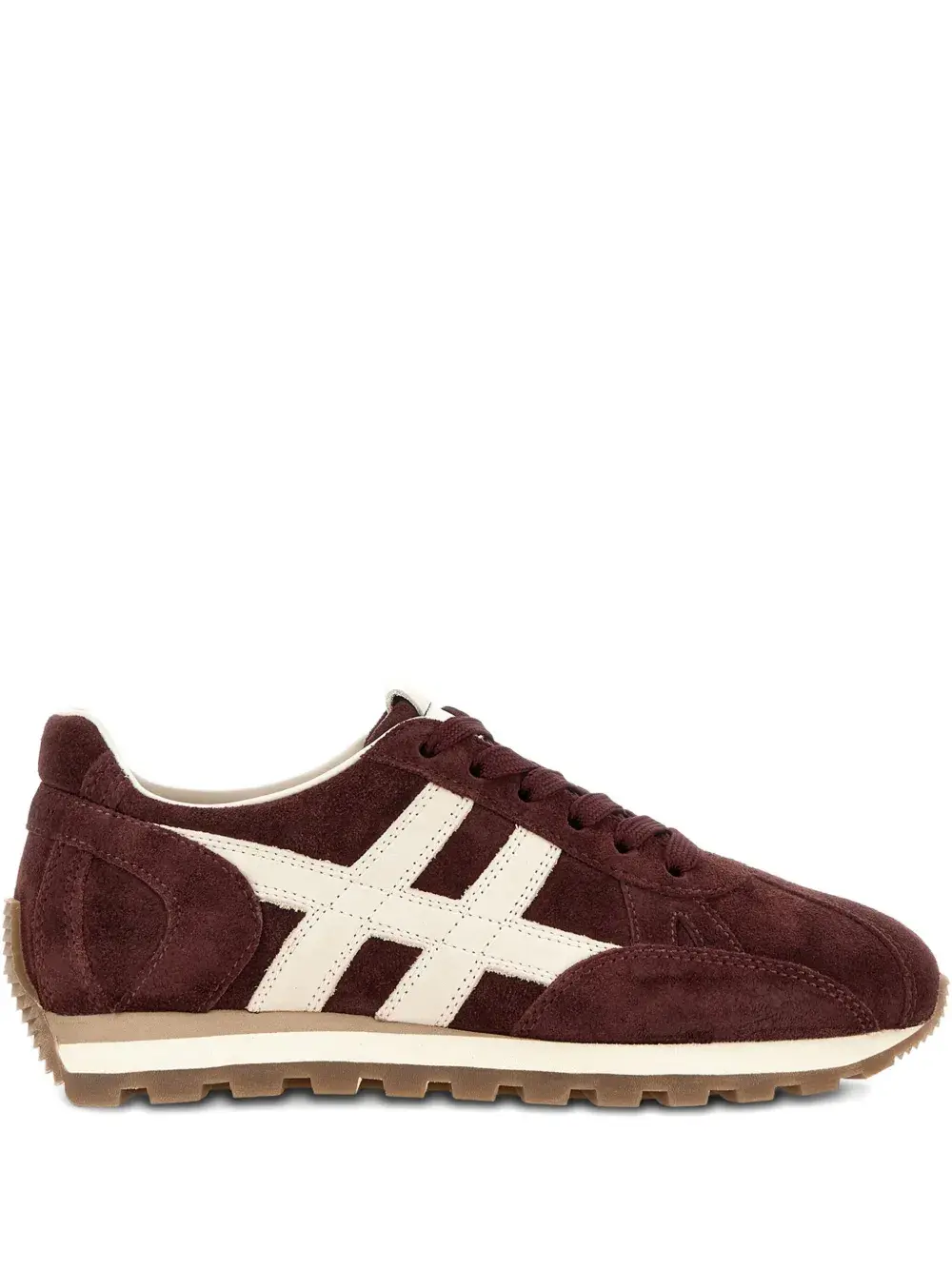 Кроссовки со вставками Hogan, красный