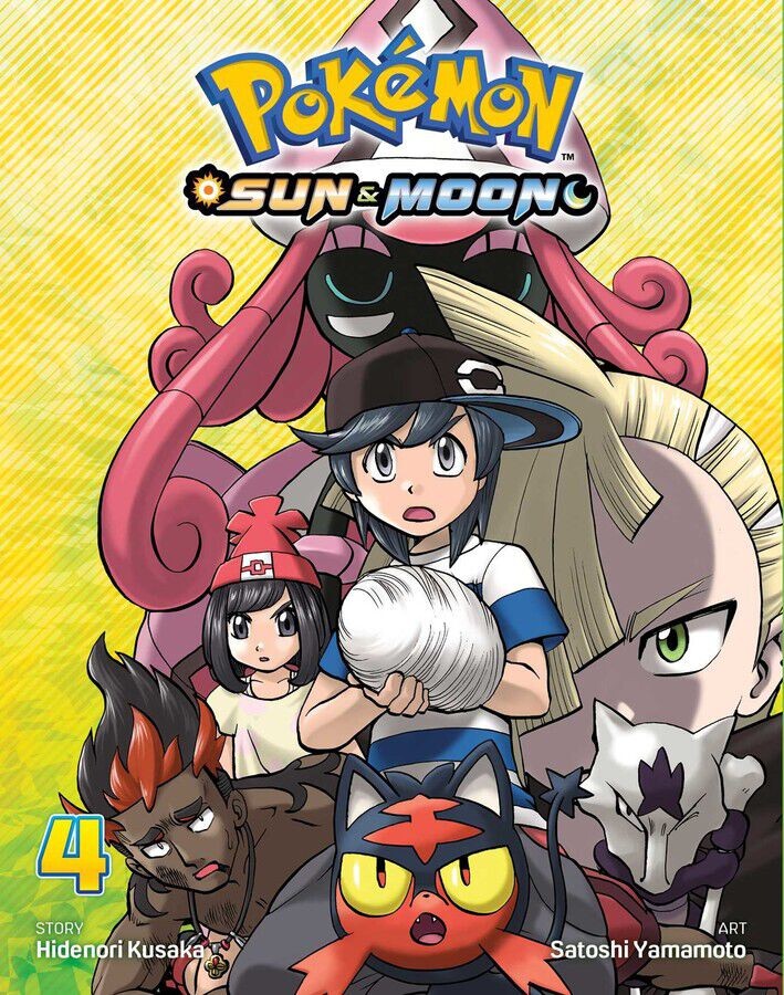 

Манга Pokemon Sun & Moon Manga Volume 4