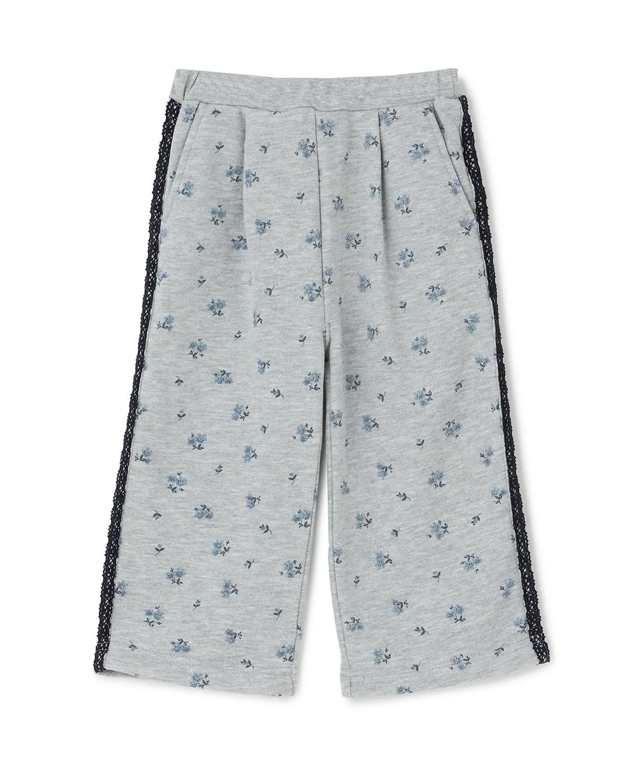 Спортивные штаны с цветочным принтом Petit main, Top Gray — фото 4