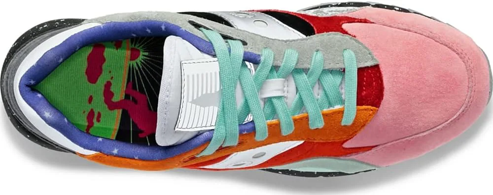 Кроссовки Saucony Shadow 6000 Space Fight, мультиколор/красный — фото 4