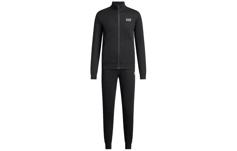 

EMPORIO ARMANI EA7 SS24 Повседневная спортивная мужская черная одежда