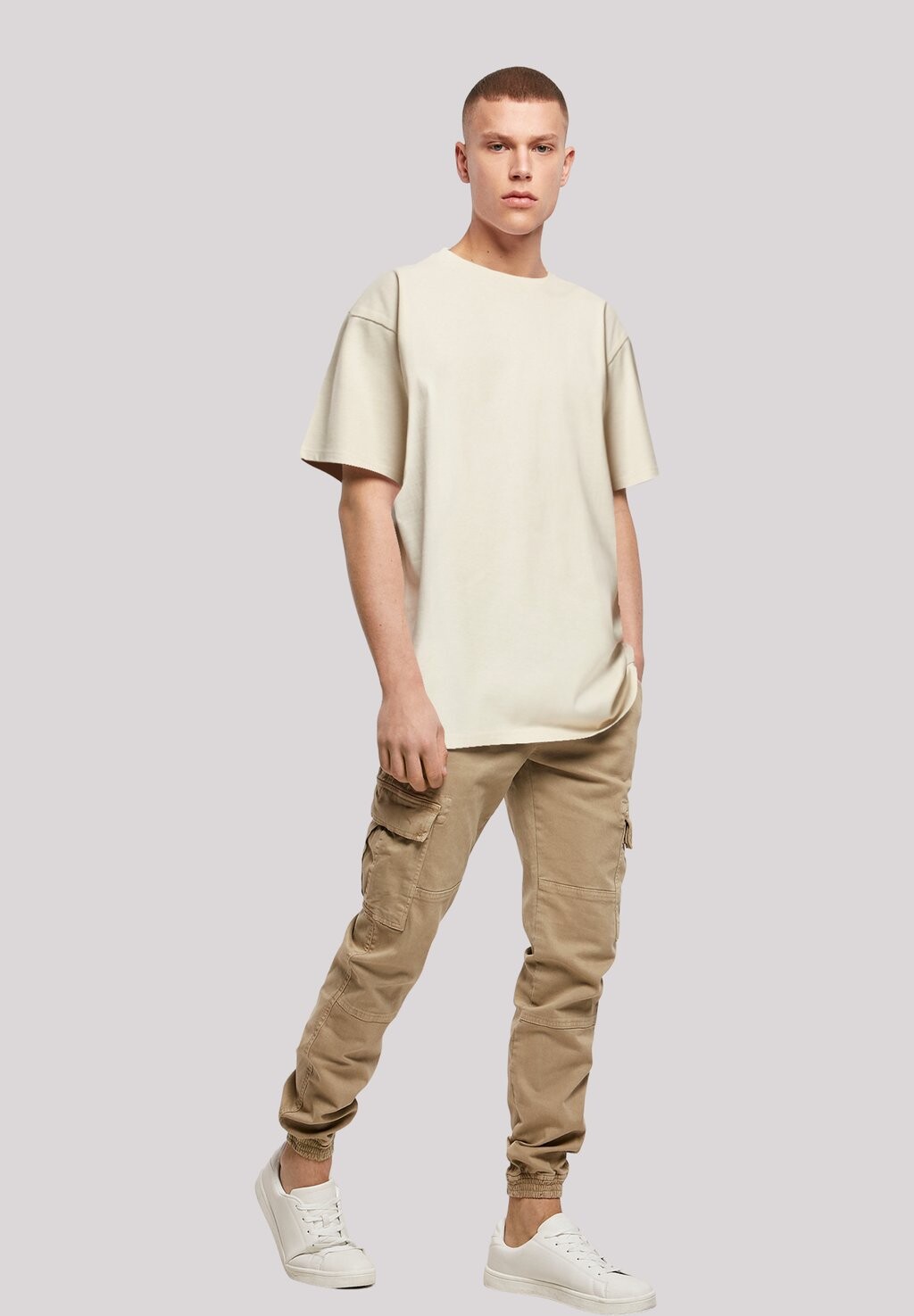 

Футболка с принтом HOLLYWOOD BLVD TEE F4NT4STIC, песочный