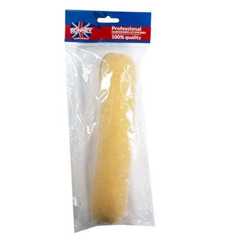 

RONNEY Professional Hair Bun With Rubber 063 - Продолговатый пучок с наполнителем и резинкой кремовый 230 мм RA 00063 НОВИНКА