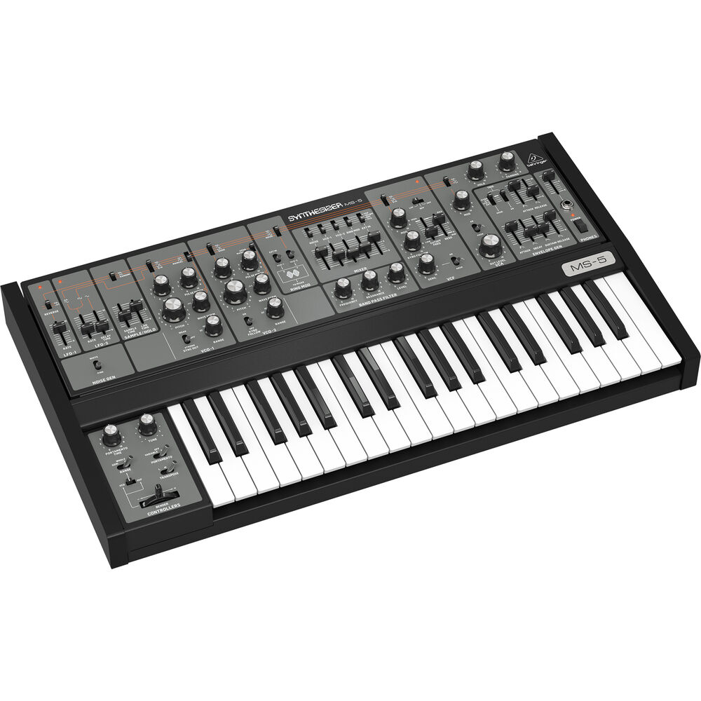 

Синтезатор Behringer MS-5 Two-Voice Monophonic Analog Synthesizer MS-5
