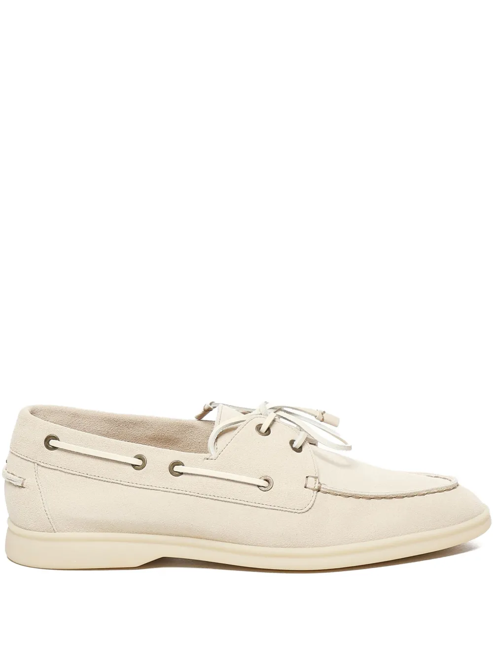 

Топсайдеры на шнуровке Loro Piana, нейтральный