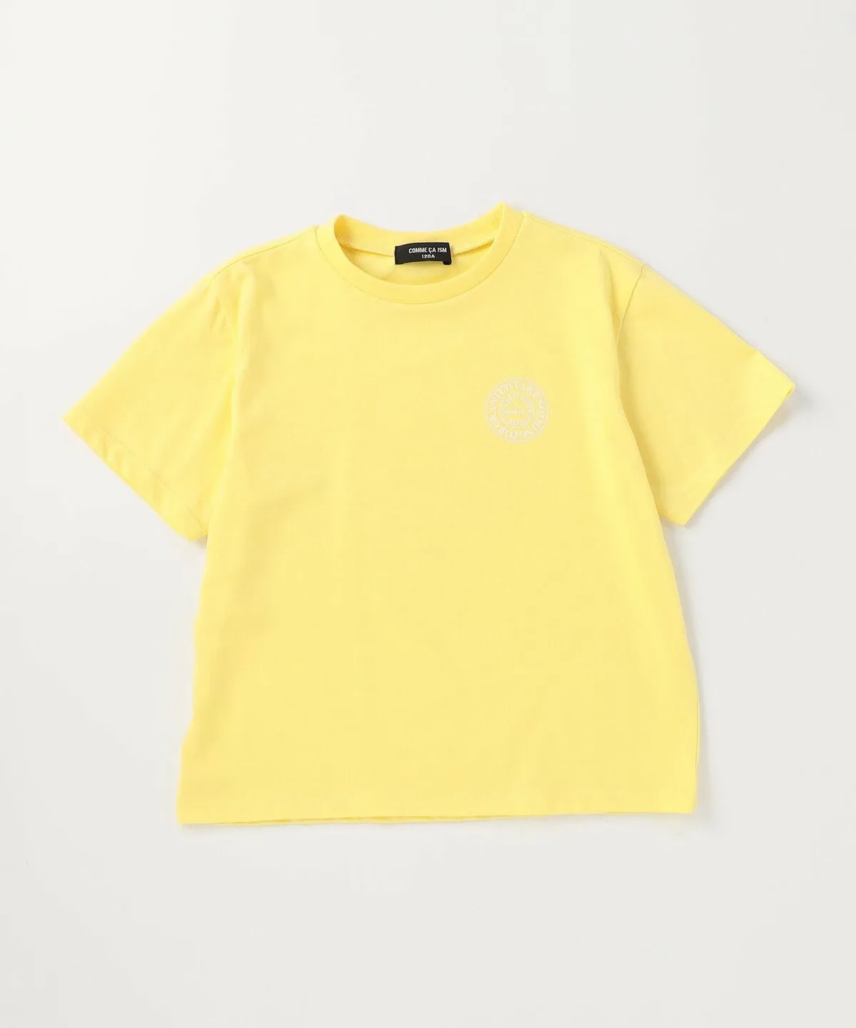 Футболка с коротким рукавом и принтом в виде кругов Comme Ca Ism, Yellow — фото 4