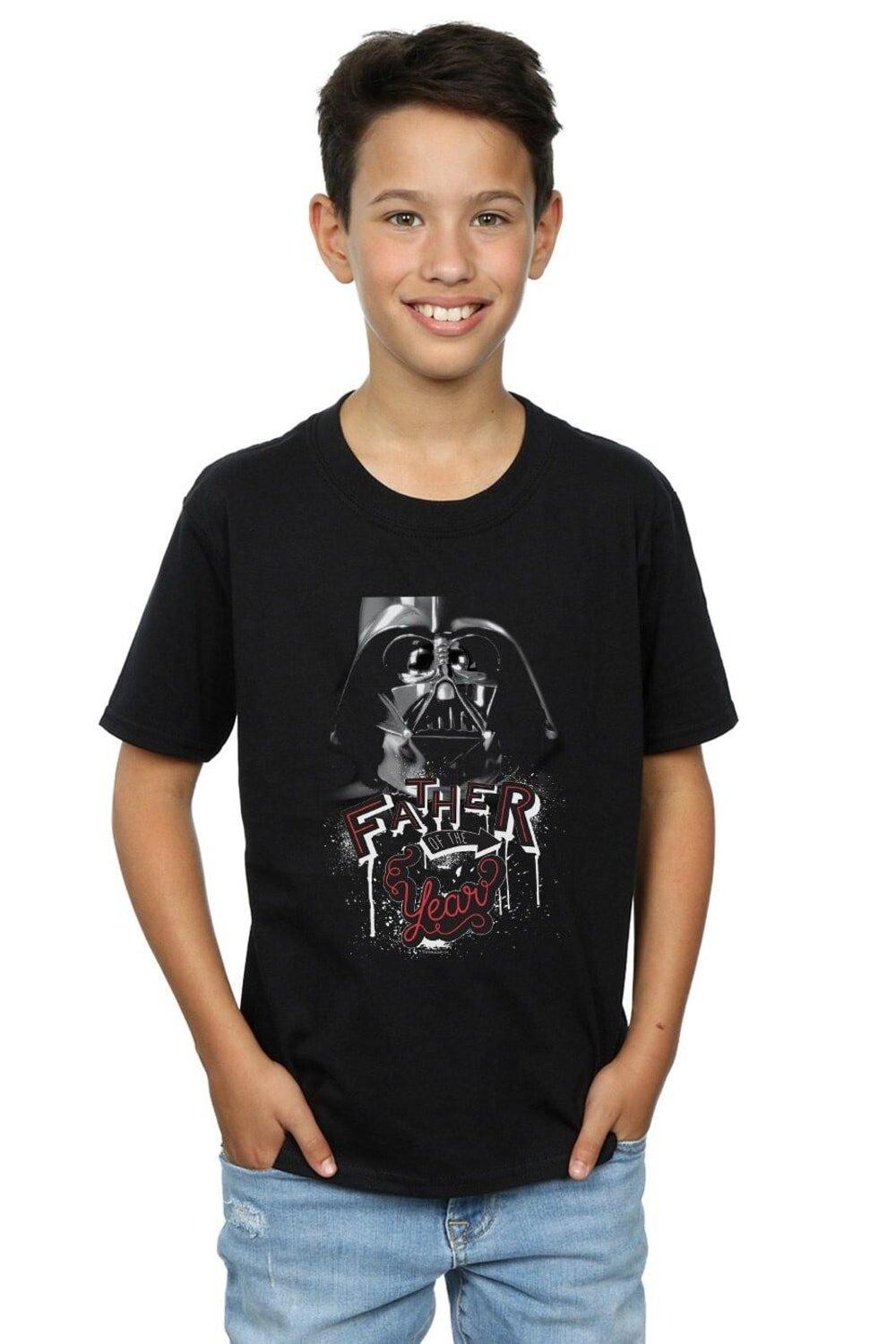 

Футболка «Отец года» Star Wars, черный