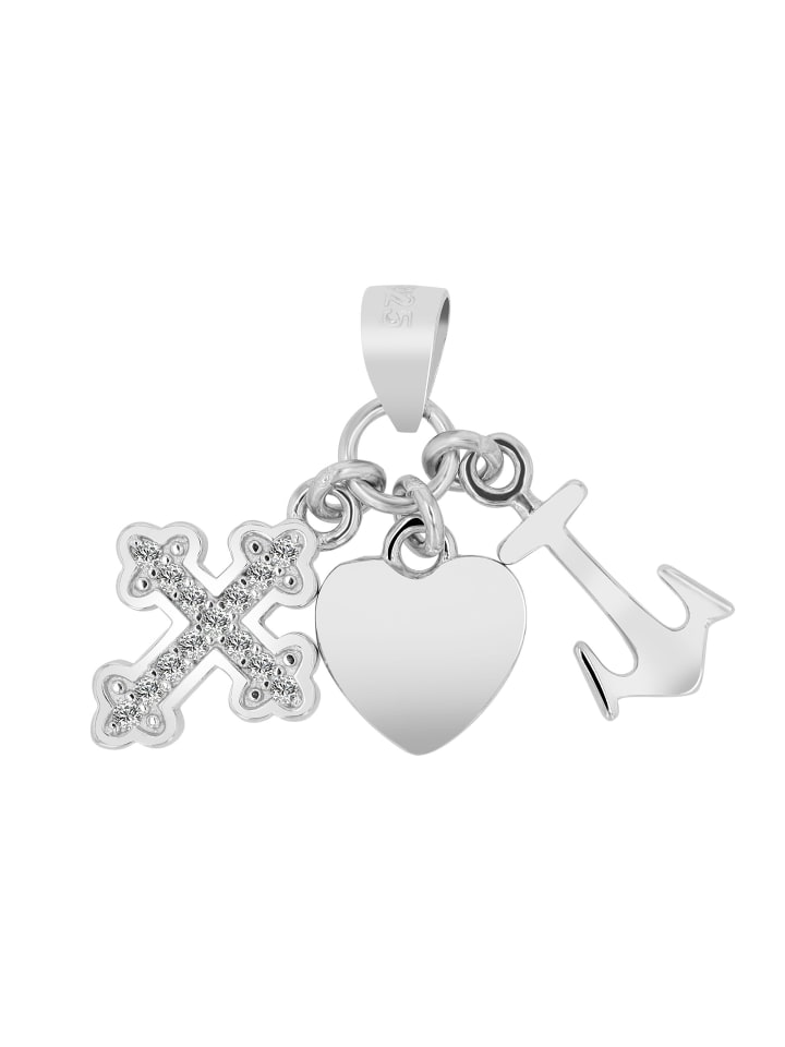 

Adeliás Женский кулон - крест. Кулон в виде креста из серебра 925 пробы