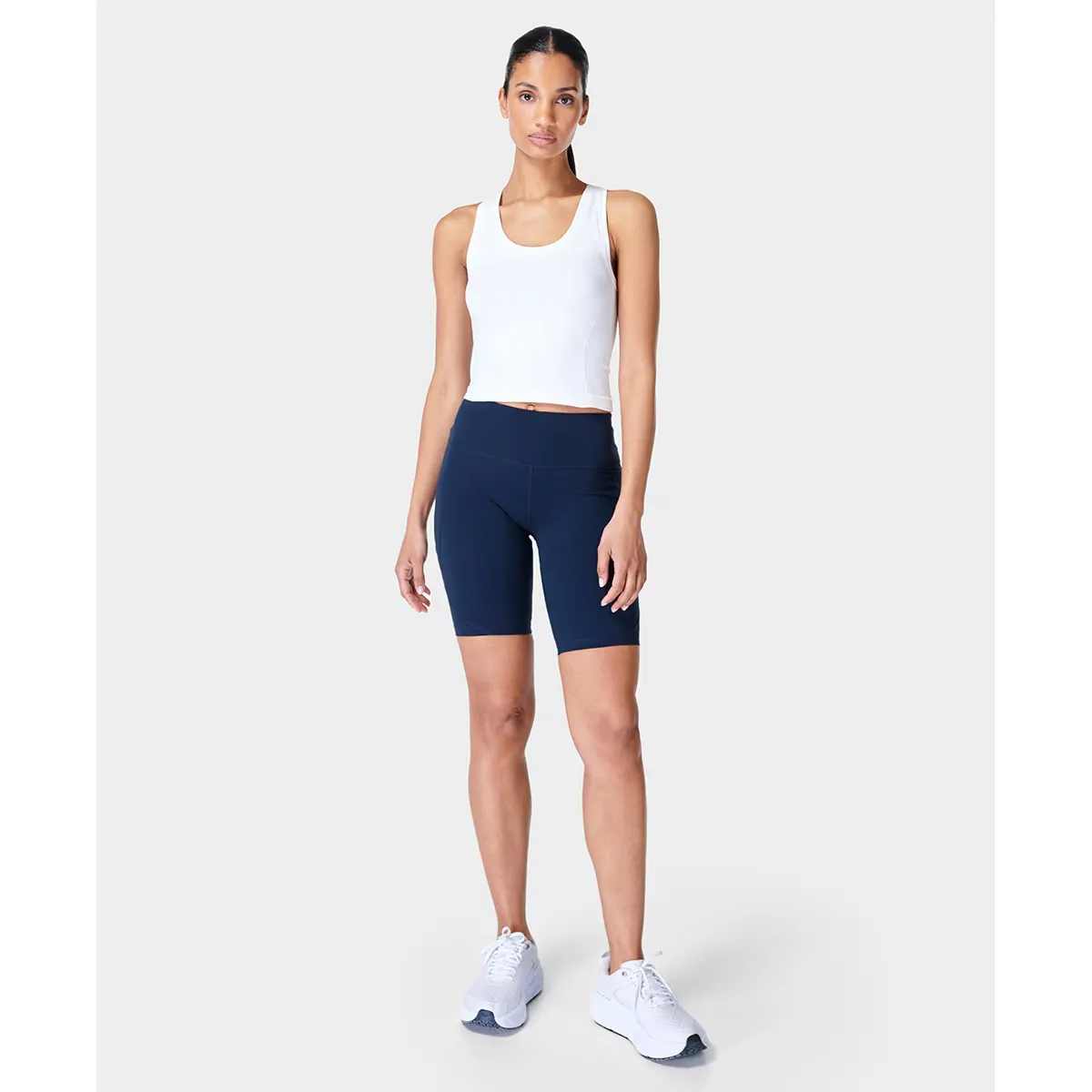 

Женская футболка Athlete Crop Sweaty Betty, белый