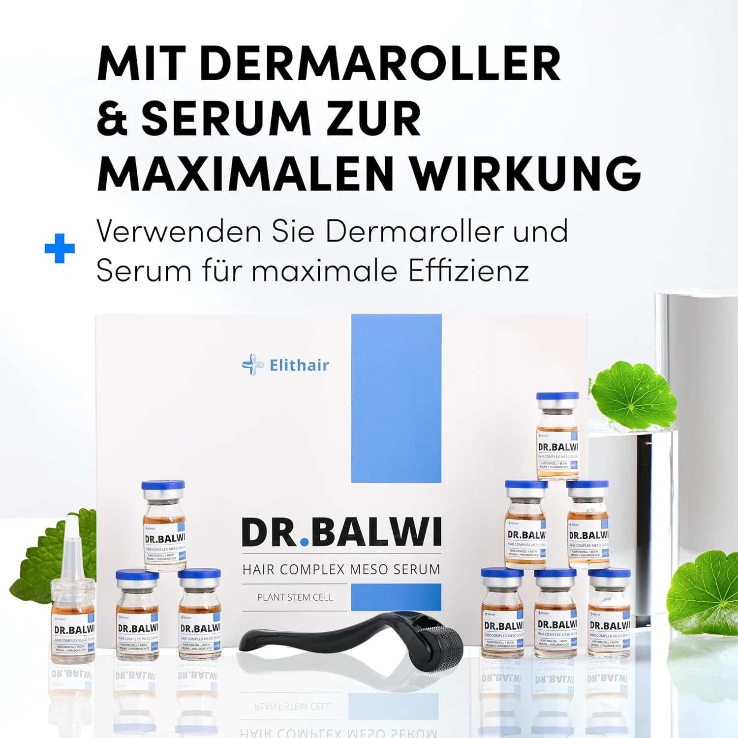 Набор для роста волос с микроиглами и сывороткой Dr. Balwi Elithair — фото 2