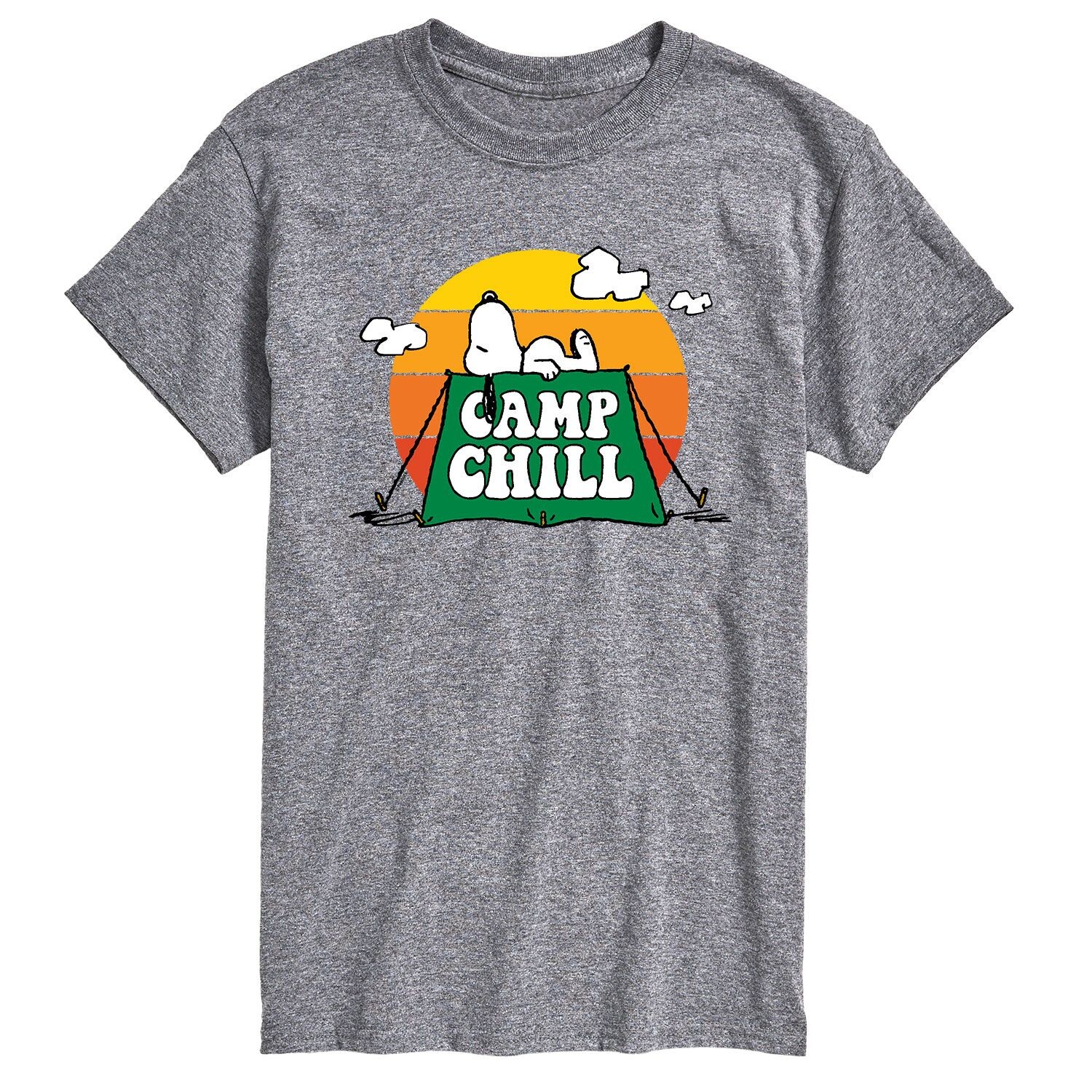 

Мужская футболка Peanuts Camp Chill Licensed Character