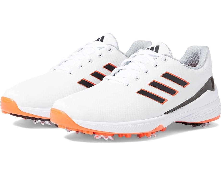 

Кроссовки adidas Golf ZG23 Lightstrike Golf Shoes, цвет Footwear White/Core Black/Semi Solar Red