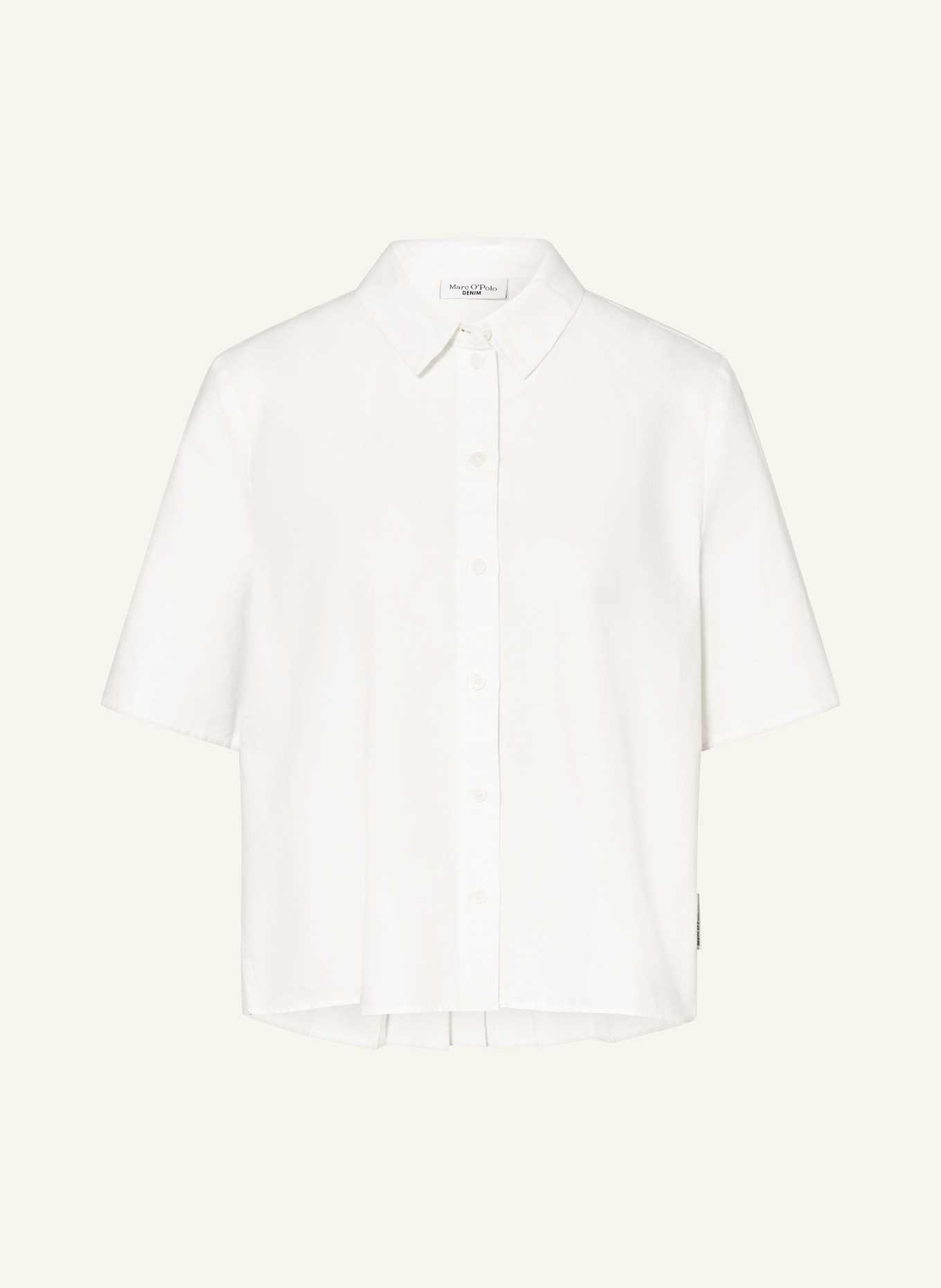

Блузка-Рубашка с льном Marc O'Polo Denim, белый