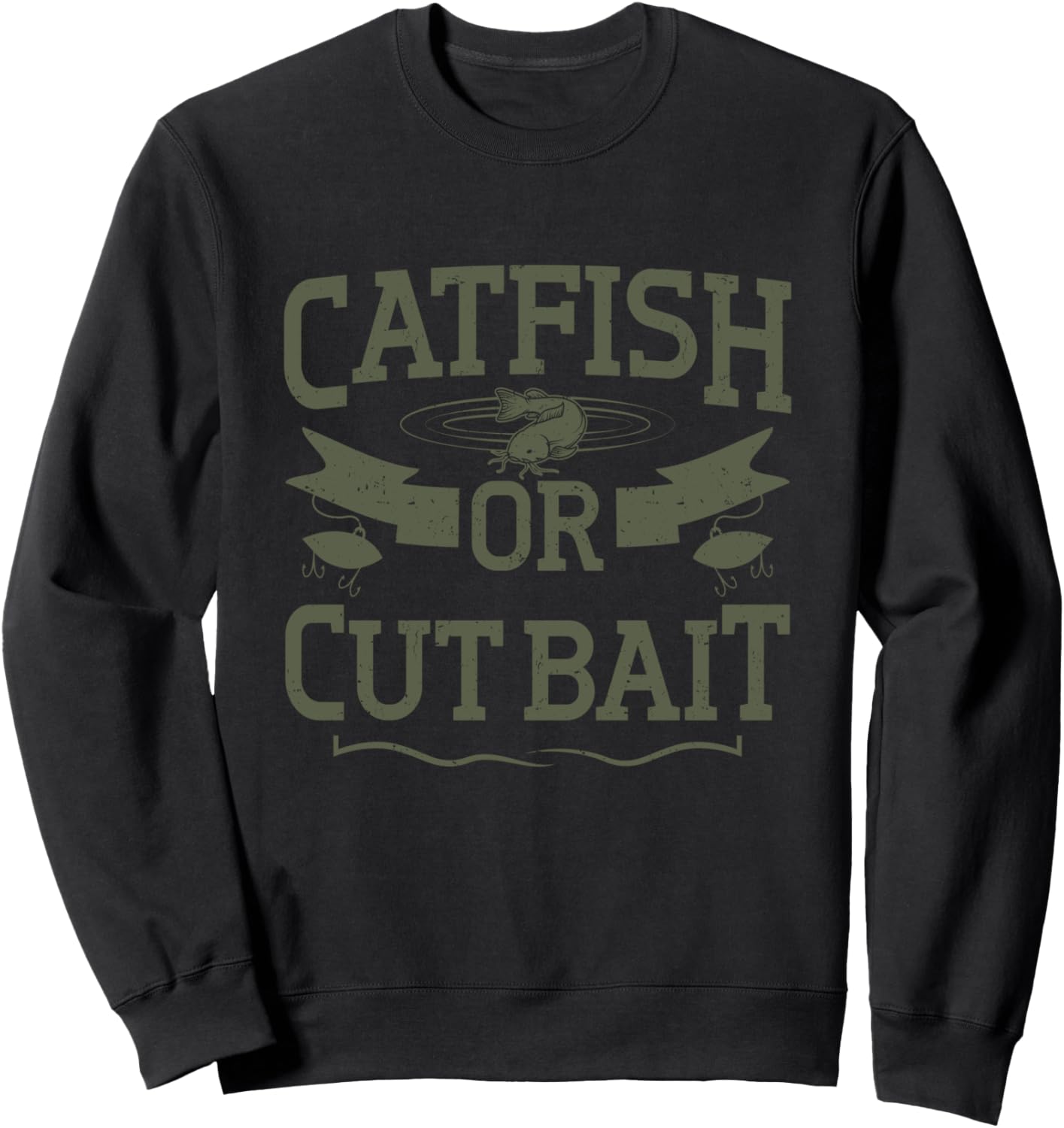 

Толстовка для рыбалки на сома, толстовка для ловли плоскоголового сома Flathead Catfishing Gift For Fishermen, черный