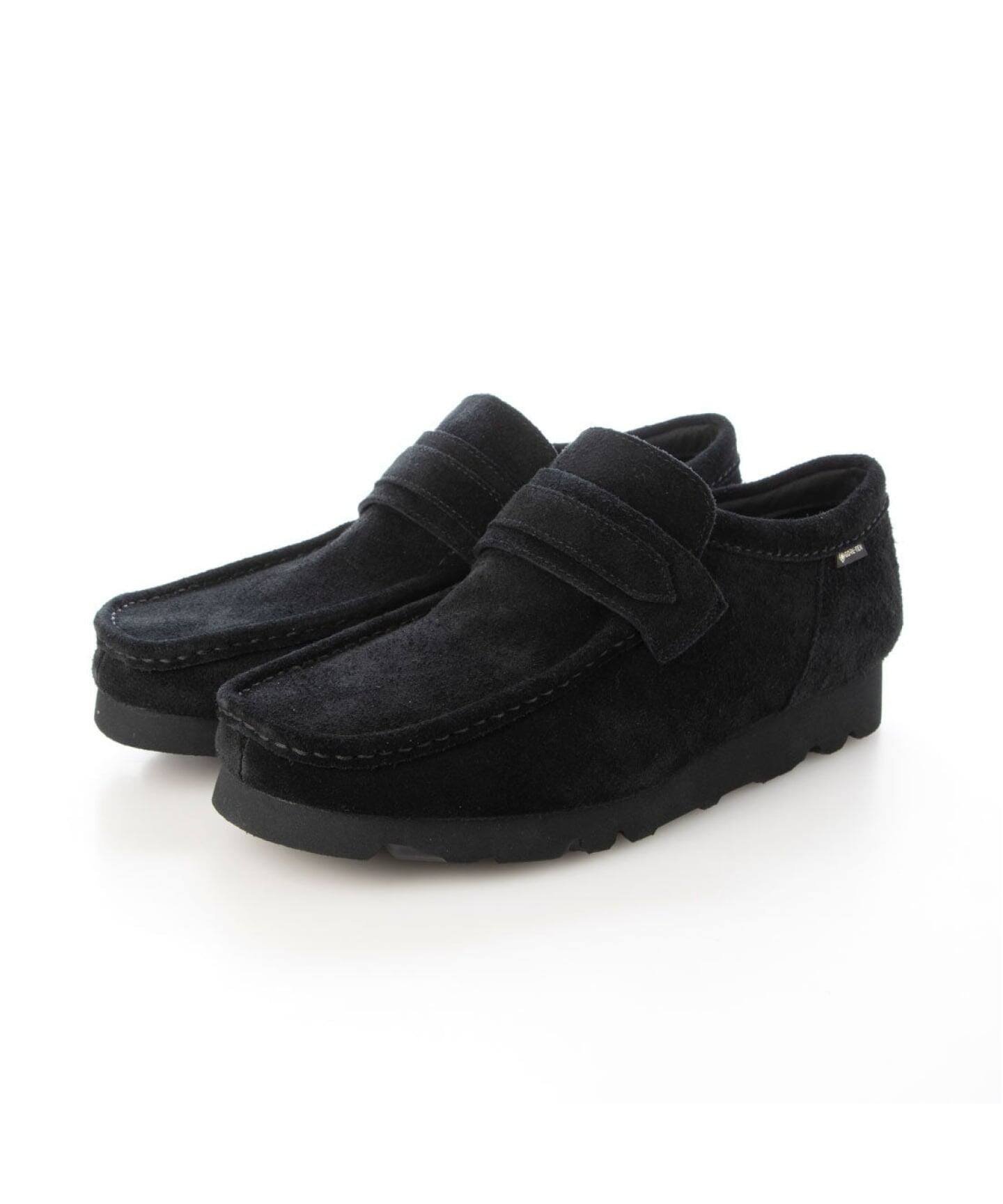 Лоферы Clarks Walla GTX из черной замши EDIFICE, Black
