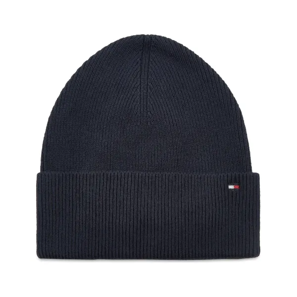 

Шапка-Бини Essential с добавлением кашемира. Tommy Hilfiger, синий
