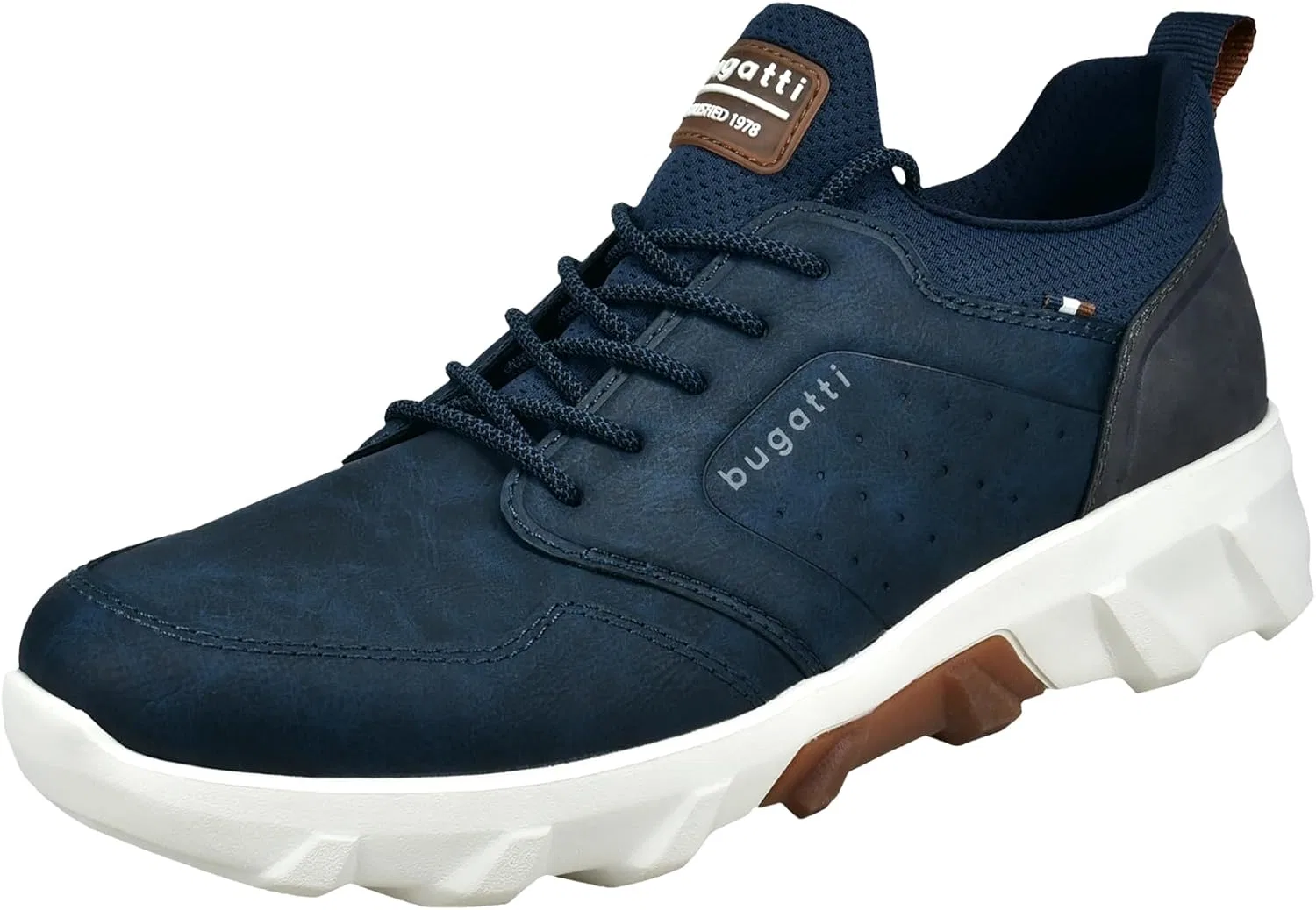 Мужские мокасины Bugatti, мужские тапочки, Dark Blue 4100