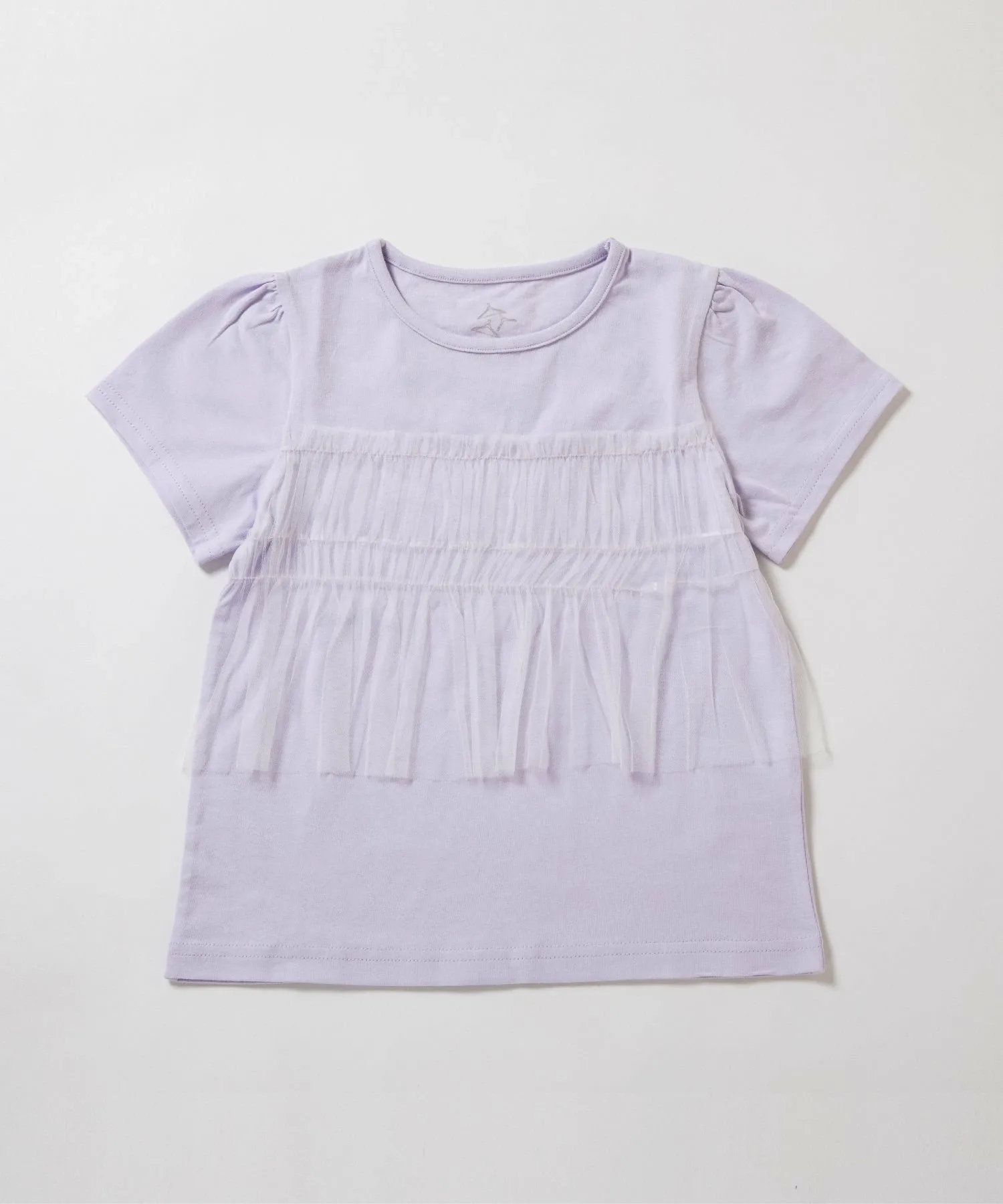 Шифоновая футболка Ever Closet, цвет Lavender — фото 3