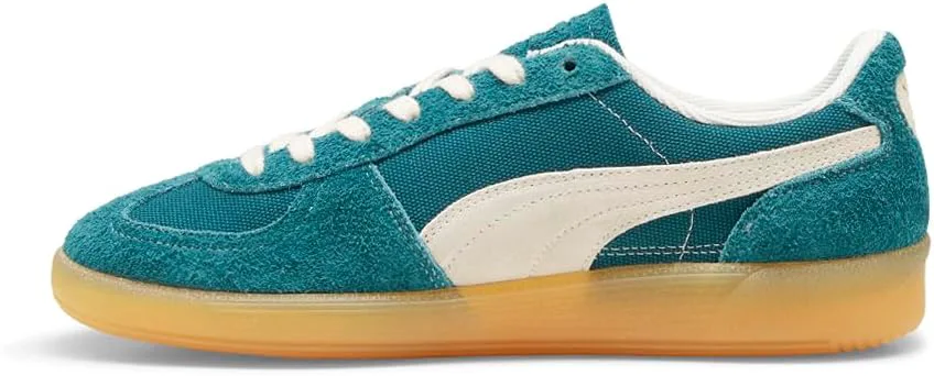 Мужские кожаные туфли Puma Palermo, зеленый/слоновая кость — фото 2