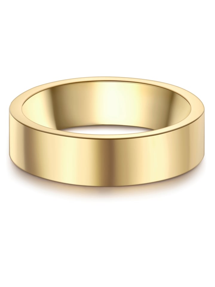 

True Rebels Кольцо из нержавеющей стали в оправе из желтого золота