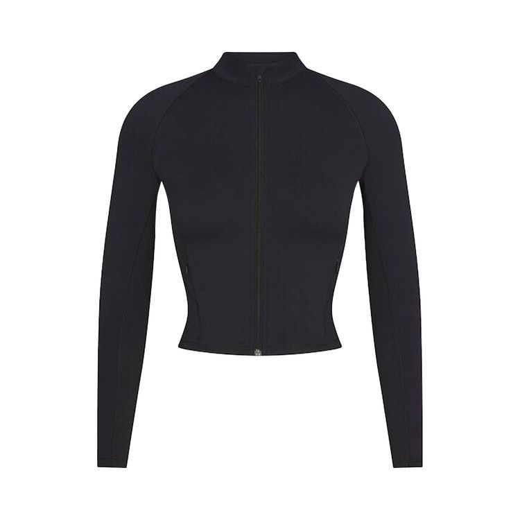 

Куртка NikeSKIMS Matte Mock Neck Full Zip Jacket, Obsidian