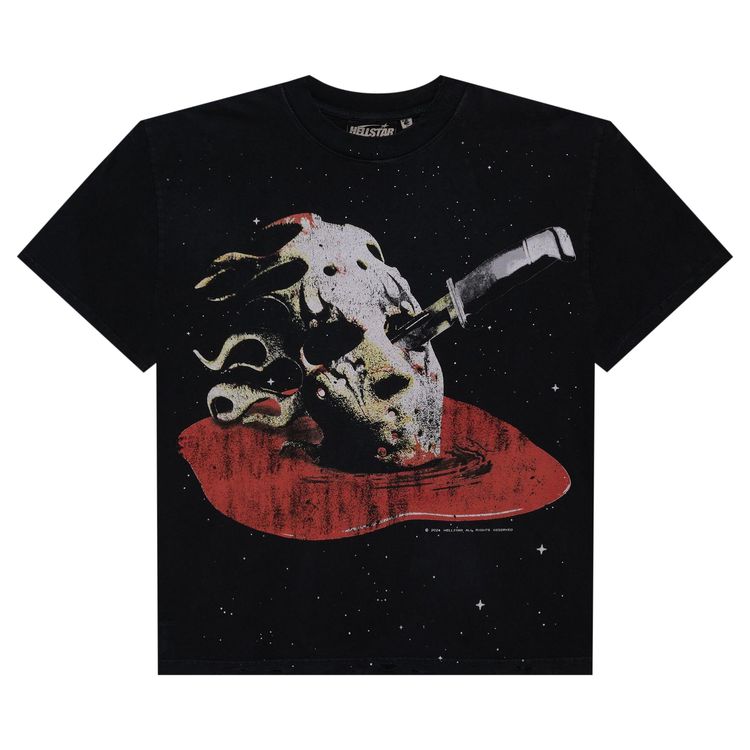 

Футболка Hellstar Killer Mask T-Shirt Black, черный