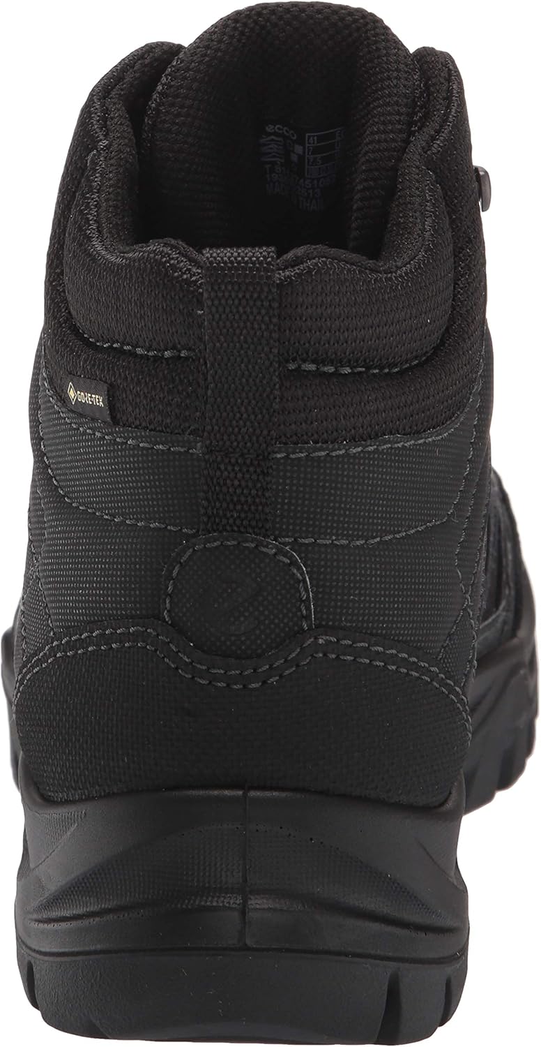 Мужские ботинки ECCO Xpedition III с Gore-Tex, средний верх, черный — фото 3