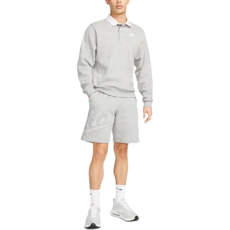 Футболка Nike Club Fleece Hoodie DX0538-063 — фото 3