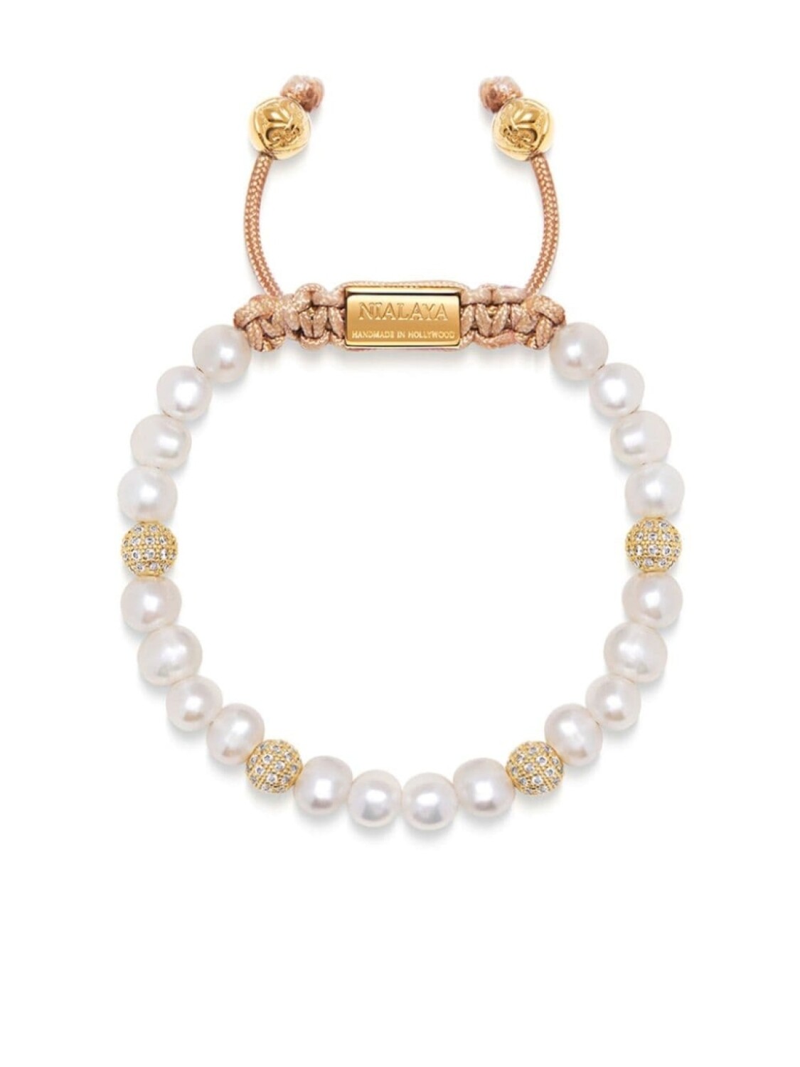 

Жемчужный браслет Nialaya Jewelry, белый