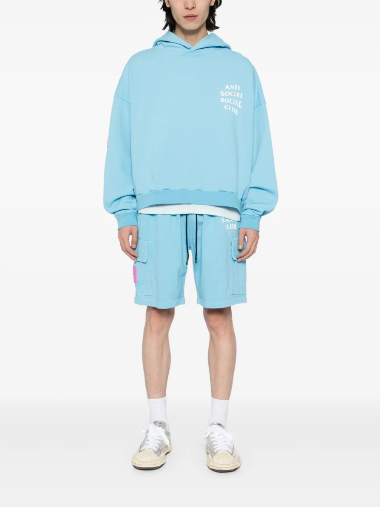 

Anti Social Social Club худи Cozy, синий