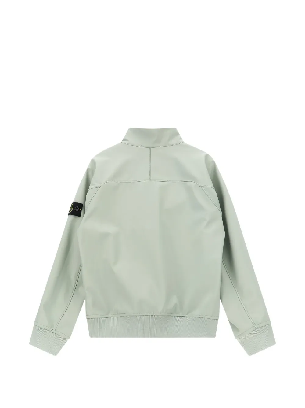 Куртка с логотипом-бейджем Stone Island Junior, зеленый — фото 2