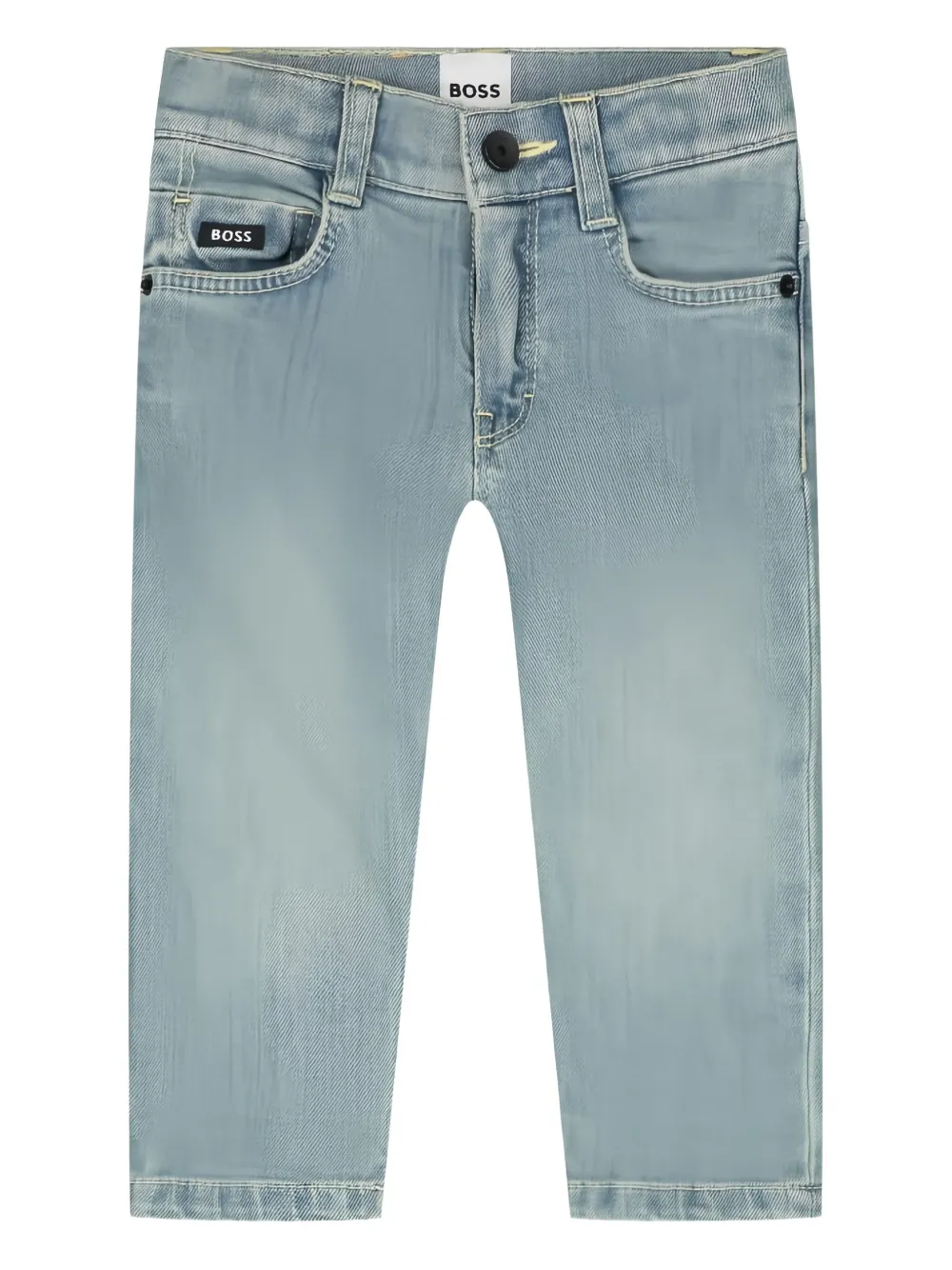 

Джинсы с логотипом BOSS Kidswear, синий