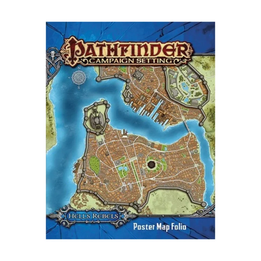 

Фолио с картами - Повстанцы Ада, Pathfinder Roleplaying Game (1st Edition) - Campaign Setting - Map Folios