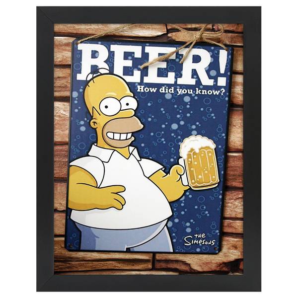 

Рамка для фотографий LegendArte La Birra Dei Simpsons, черный