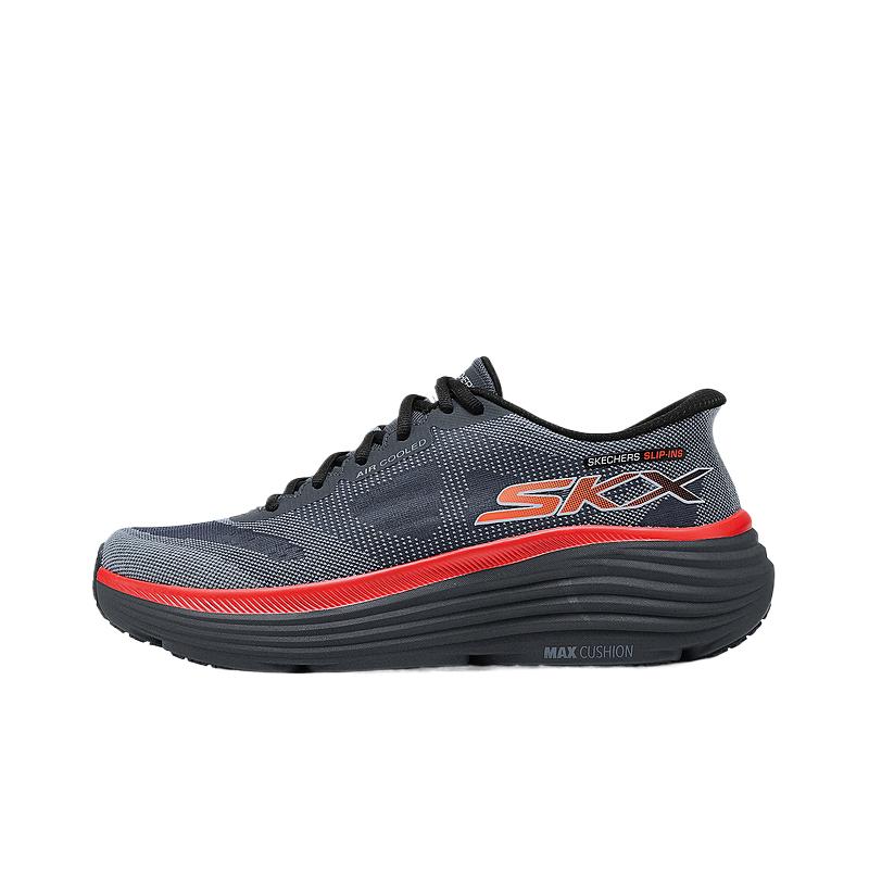 

Skechers Мужские кроссовки для бега MEN'S GO, прочные, дышащие, средней высоты, темно-серо-синие