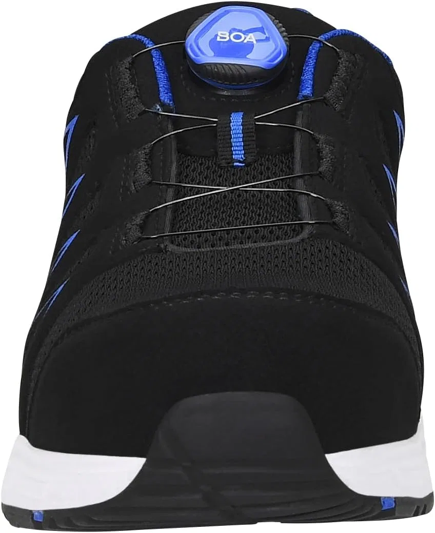 Защитная обувь ELTEN Jori jo_Speedy BOA Black-Blue Low ESD S1PS, женская и мужская, текстиль, композитный защитный носок (легче стального), легкая, спортивная — фото 4